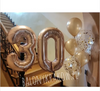 Balloon Foil Number "5" Gold ( 100cm.)