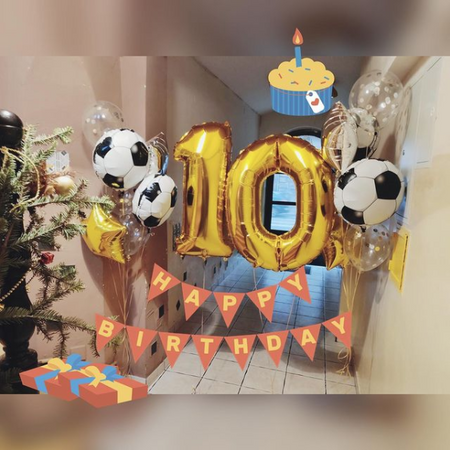 Balon Foliowy Cyferka "6" Srebrna (100cm.)